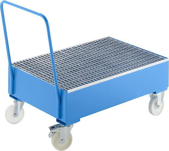 Produktbild kaiserkraft Auffangwanne aus Stahlblech, fahrbar