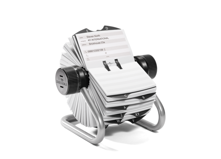 Actual product image Durable TELINDEX ROTATION FILE 1 ST 248223 (104 x 72 mm)