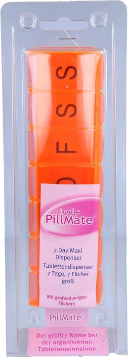 CareLiv Tray box 1 week 7 compartments large, 1 pc