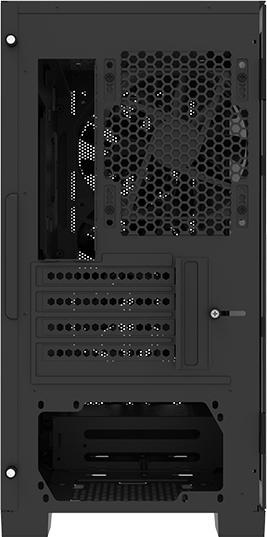 Actual product image Montech Air 100 Black (mATX, Mini-ITX)