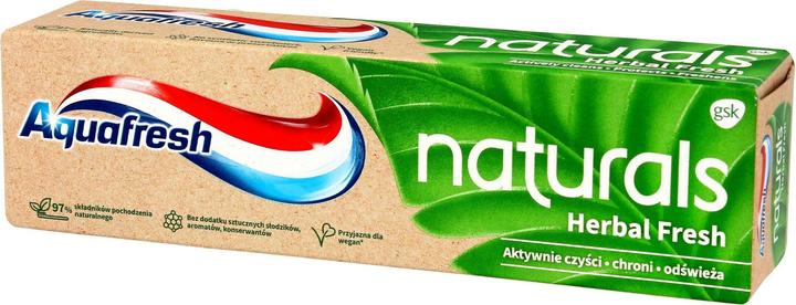 Actual product image Aquafresh Naturals Herbal Fresh pasta do zębów z fluorkiem 75ml (75 ml)