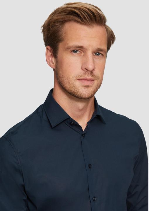 Produktbild S.Oliver Hemd Tailored Fit: Businesshemd aus Baumwollstretch (40)