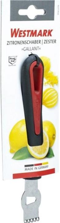Actual product image Westmark Lemon scraper Gallant made of stainless steel in colour black and red