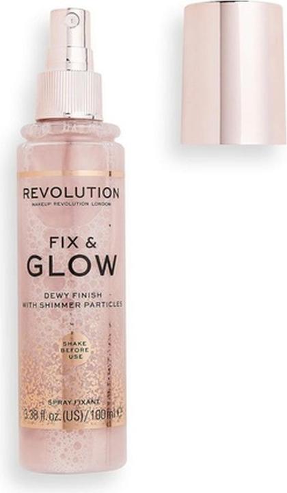 Produktbild Makeup Revolution Fix & Glow Dewy Finish (Transparent)