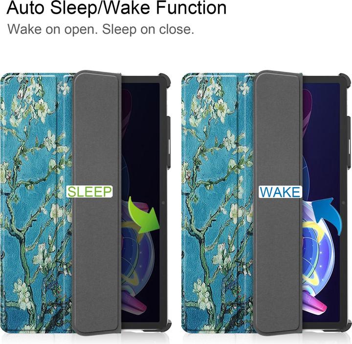Actual product image Lobwerk Cover for Lenovo Tab P11 Pro 2nd Gen, 2022 TB-132FU TB-138FC 11.2 inch Smart Cover case with stand (Lenovo Tab P11 Pro (2nd gen))