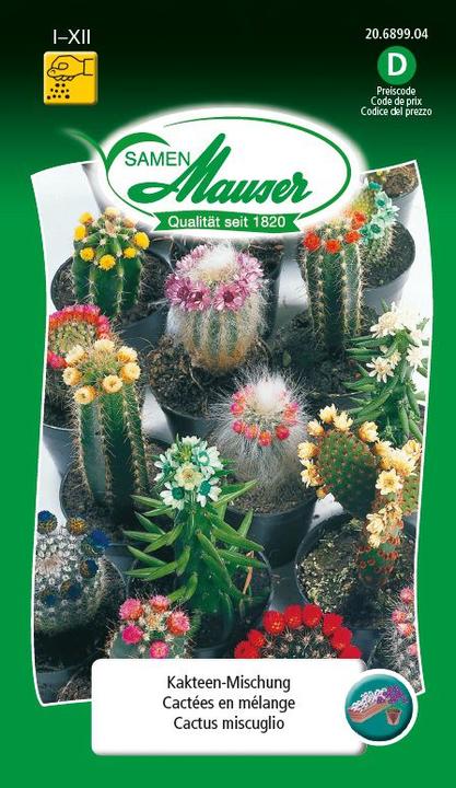 Samen Mauser Mélange de cactus (Graines de plantes)