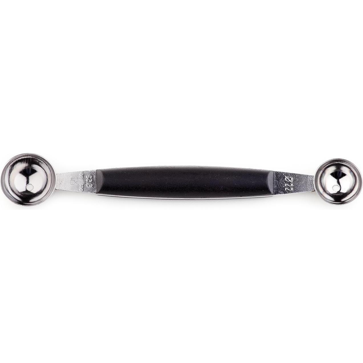 APS Parisiennejern Dobbelt 22/25 mm Stål/Nylon Sort,1 stk, Entsteiner