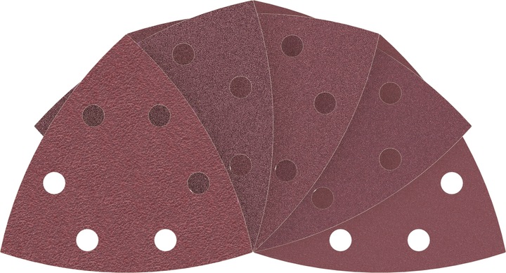 Bosch Zubehör PRO F460 Schleifblatt, 93 x 93 mm, G60, G80, G120, G180, G240, 5-tlg. (60, 80, 100, 120, 180)