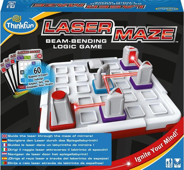 Actual product image Thinkfun Laser Maze (English, French, German, Italian, 1 Players)