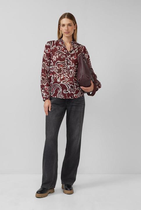 Immagine prodotto s.Oliver Bluse Semitransparente Chiffon-Bluse mit All-over-Print (46)