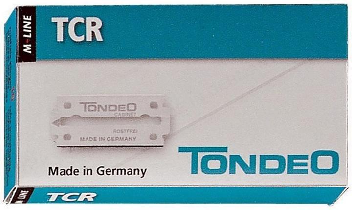 Actual product image Tondeo Razor Blades TCR+ Stainless Double Blades for Razor