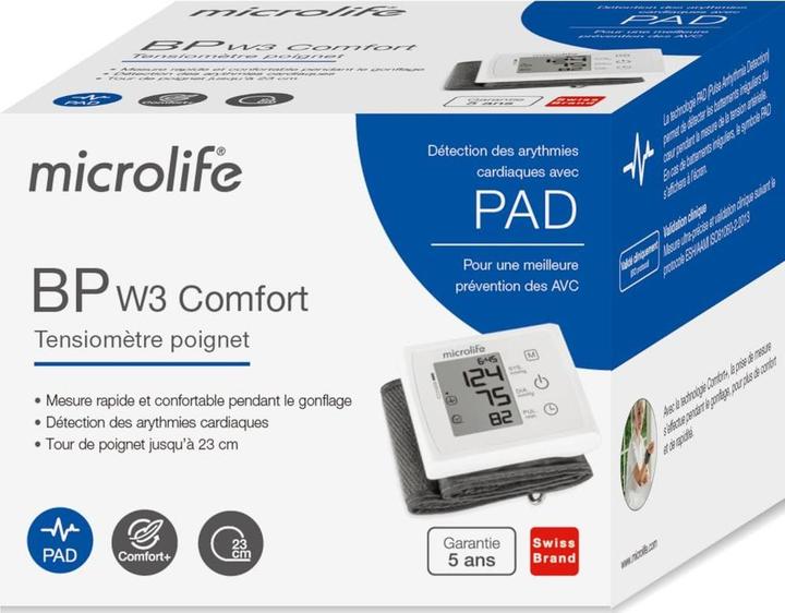 Immagine prodotto Microlife Misuratore di pressione elettronico da polso Bp W3 Comfort Unit