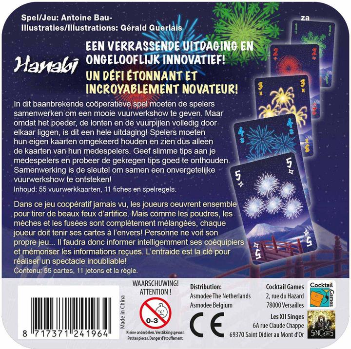 Produktbild Asmodée Hanabi-Kerzenhalter