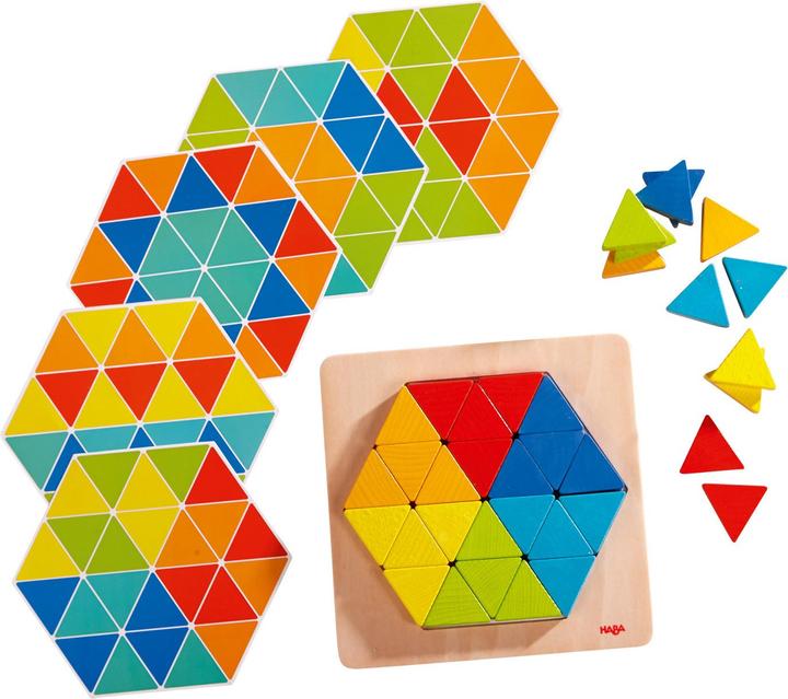 Immagine prodotto Haba Triangoli magici (Francese, Inglese, Spagnolo, Italiano, Olandese, Tedesco)