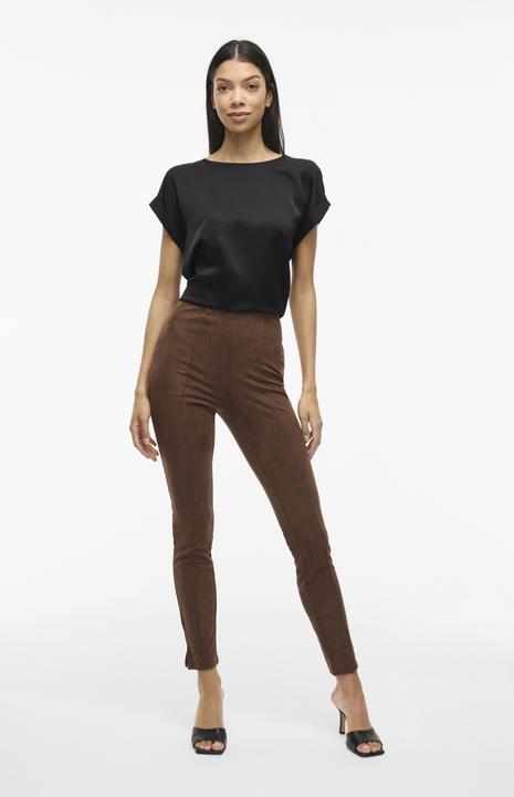 Produktbild Vila Glänzendes Oberteil mit kurzen Ärmeln (36)