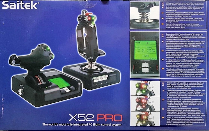 Productafbeelding Logitech G Saitek X52 Pro (PC)