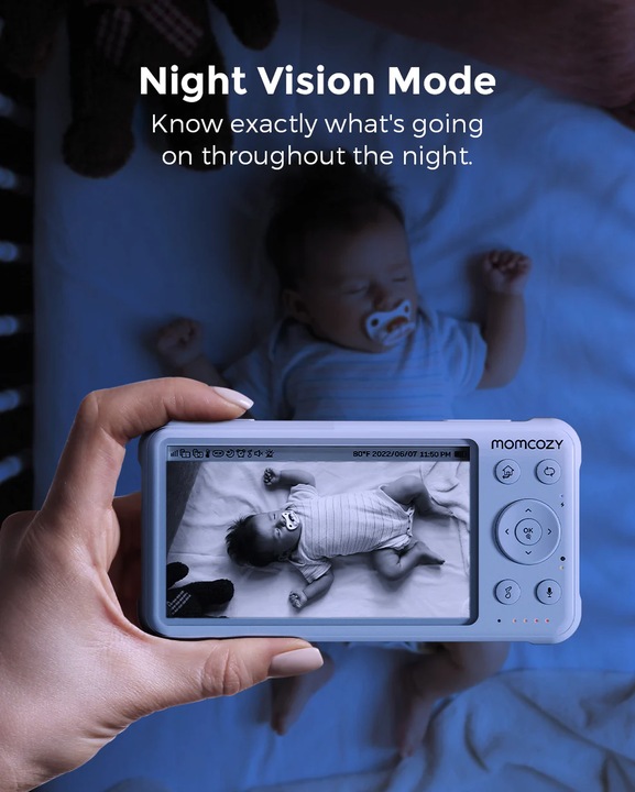 Actual product image Momcozy Video baby monitor (Video & Audio, 300 m)