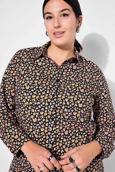 Actual product image Studio Untold Hemdbluse, Boxy Shape, Hearts-Print (54)