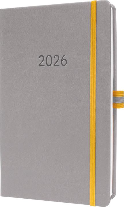 Koogel 4 Stück Spiral Notizbuch A5, 80 Blatt Blau Hardcover Spirale