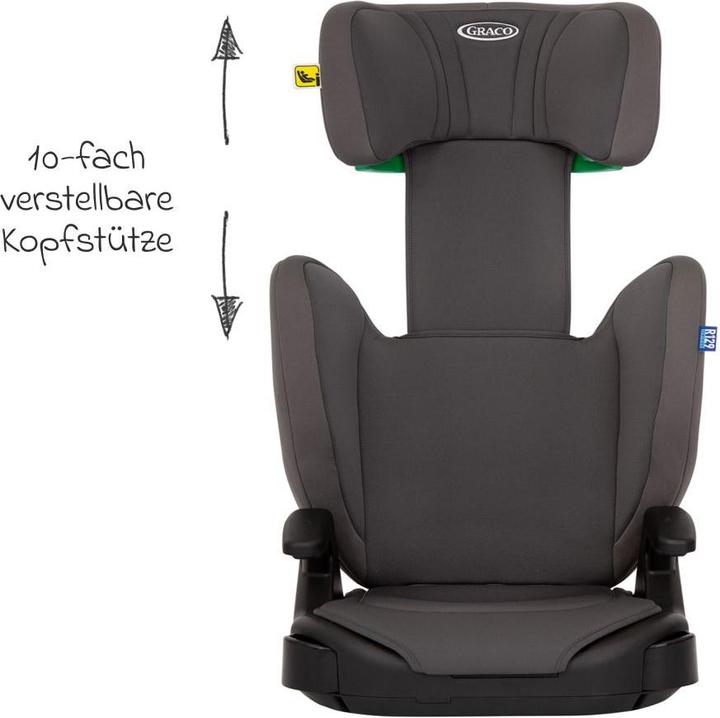 Actual product image Graco Junior Maxi i-Size (Child seat, ECE R129/i-Size Standard)