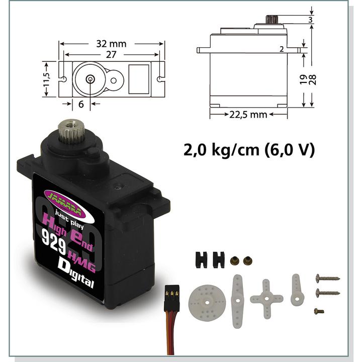 Produktbild Jamara Servo High End 929HMG