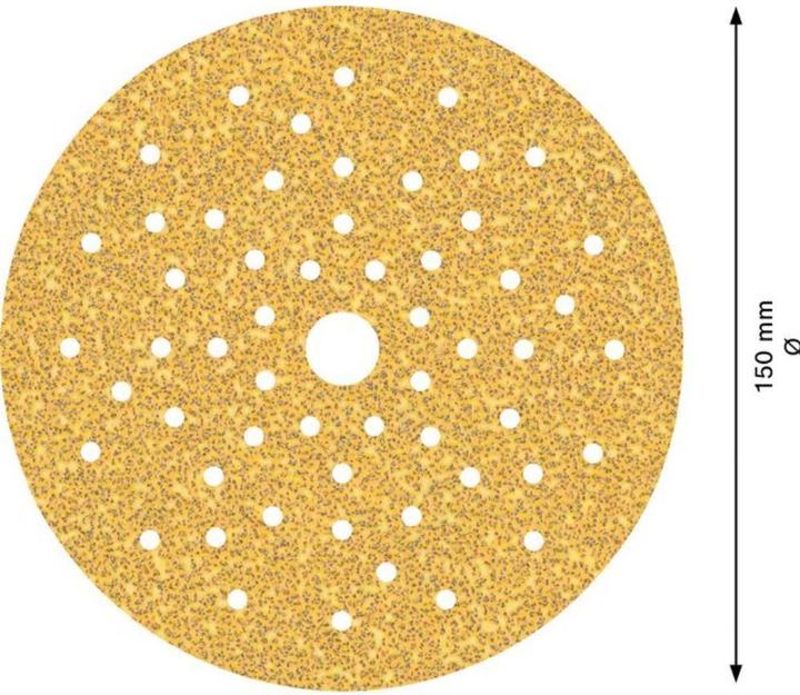 Immagine prodotto Bosch Professional Zubehör EXPERT C470 Carta vetrata multiforo per levigatrice rotorbitale, 150 mm, G 40, 5 pezzi. (40)