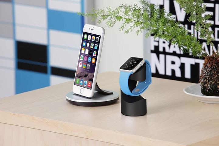 Actual product image Just Mobile Timestand Black (45 mm, Aluminium)