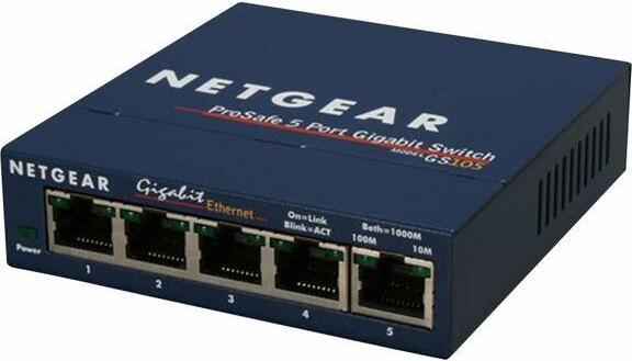 Actual product image Cudy GS105 network switch Gigabit Ethernet (10/100/1000) Black (5 Ports)
