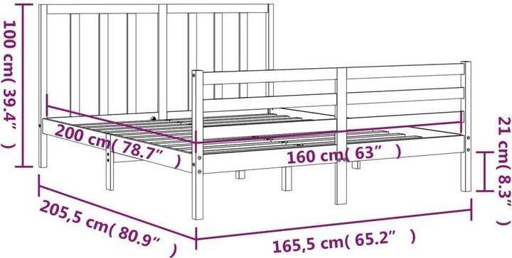 Produktbild vidaXL Catarina (160 x 200 cm)