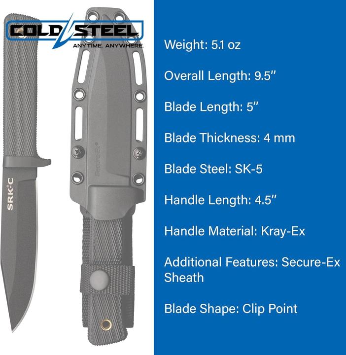 Produktbild Cold Steel SRK Compact (12.70 cm)