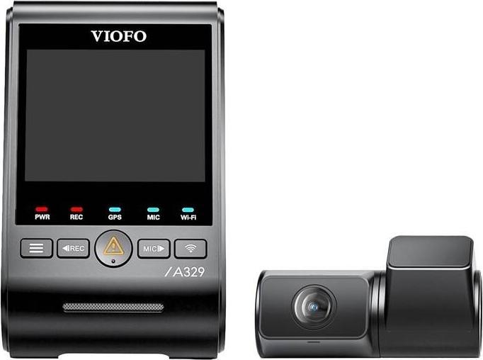 Produktbild Viofo A329 2CH 4K 60FPS + 2K WiFi, GPS (Bluetooth, Eingebautes Display, GPS-Empfänger, 4K)