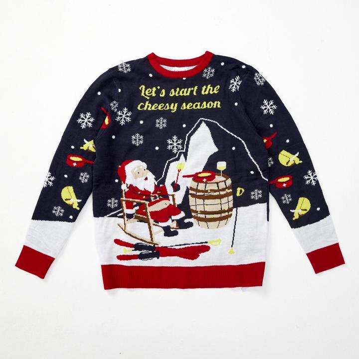 Produktbild Christmas Sweats Let’s start the cheesy season Swiss Edition (L)