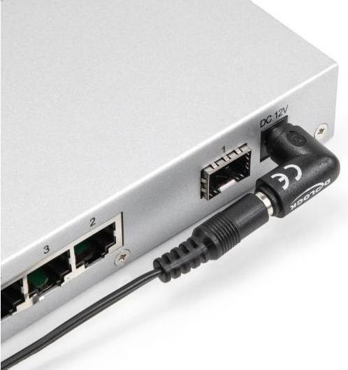 Produktbild Delock DC Adapter 5,5 x 2,1 mm Stecker zu 5,5 x 2,1 mm Buchs