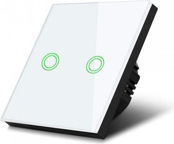 Maclean Interrupteur à effleurement, interrupteur d'éclairage, interrupteur transversal, interrupteur