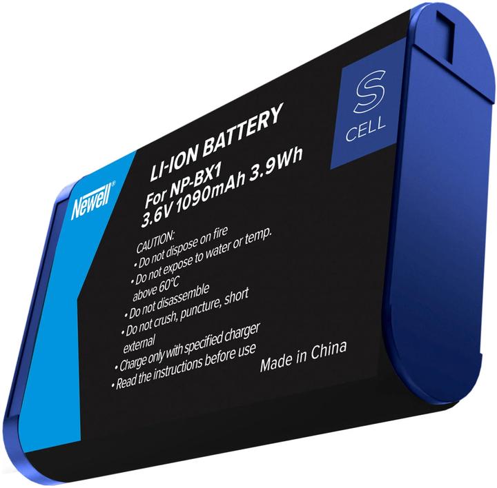Actual product image Newell battery SupraCell Sony NP-BX1 (Camera battery)