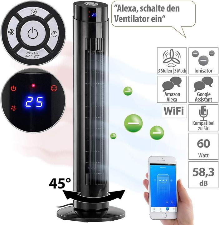 Produktbild Sichler Turmventilator (58.30 dB)