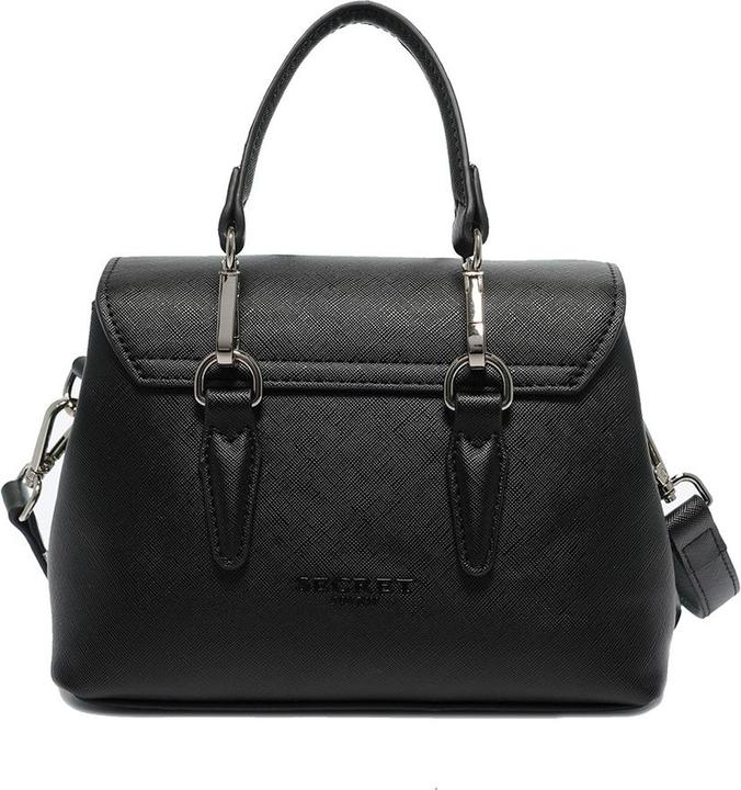 Produktbild Secret Pon Pon Handtasche Damen - Modell Zelia Pro - 100% Polyurethan - 22.0 X 15.0 X 10.5 Cm