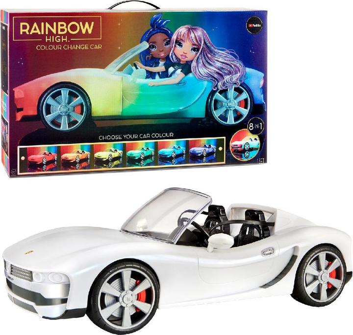 Produktbild MGA Rainbow High- Color Change Car