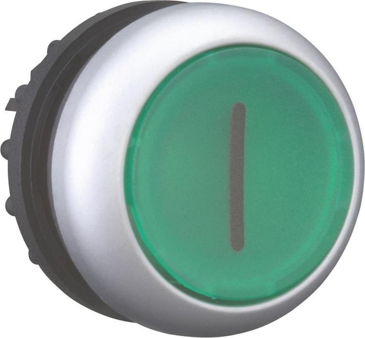 Actual product image Eaton Illuminated PB, flush, green '1