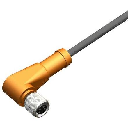 Rs Pro konfektioniertes Sensorkabel 4-adrig Buchse gewinkelt / offenes Ende, Länge 5m, Elektronikkabel + Stecker