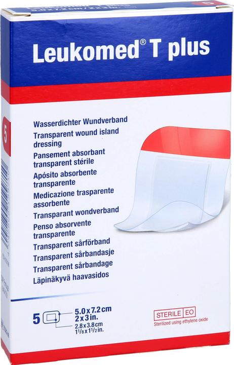 Produktbild BSN T plus transparenter Wundverband mit Wundauflage (5x)
