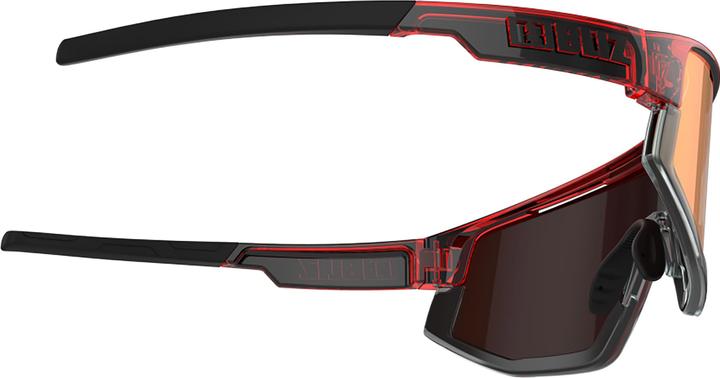 Actual product image Bliz Fusion Transparent Brown w multi Cat 3 VLT 15% (Transparent Red, Brown w Red Multi, Transparent Red, Brown w Red Multi)