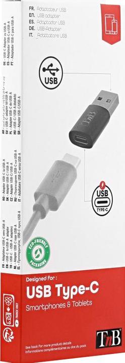 Produktbild T'nB USB-A/USB-C Adapter (USB 3.0, 18 W)