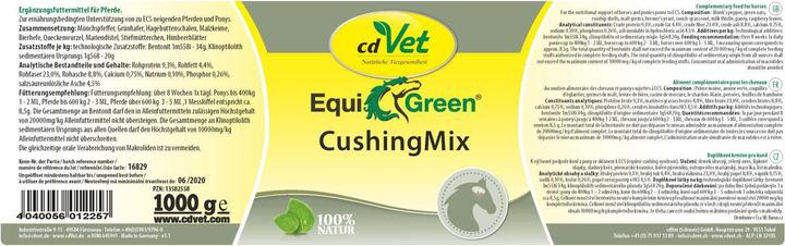Produktbild cdVet EquiGreen CushingMix (1 Stk., 2000 g)
