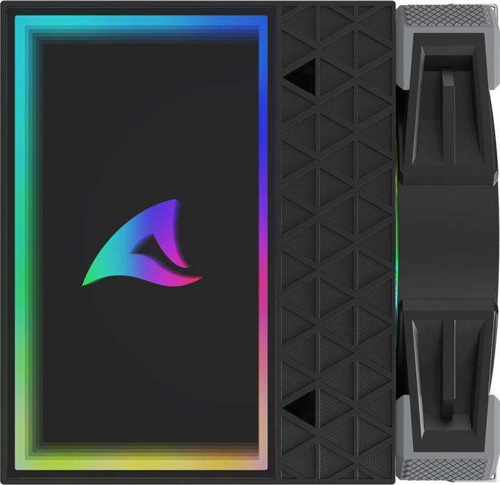 Produktbild Sharkoon A60 RGB Black Air Cooler (159 mm)