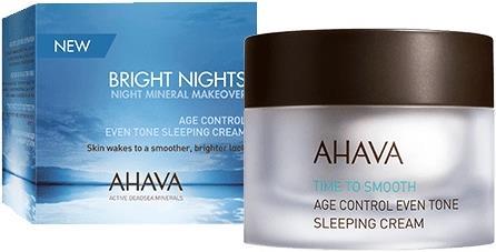 Image du produit Ahava Time to smooth Age Control Even Tone Sleeping Cream (Crème de nuit anti-âge) (50 ml)