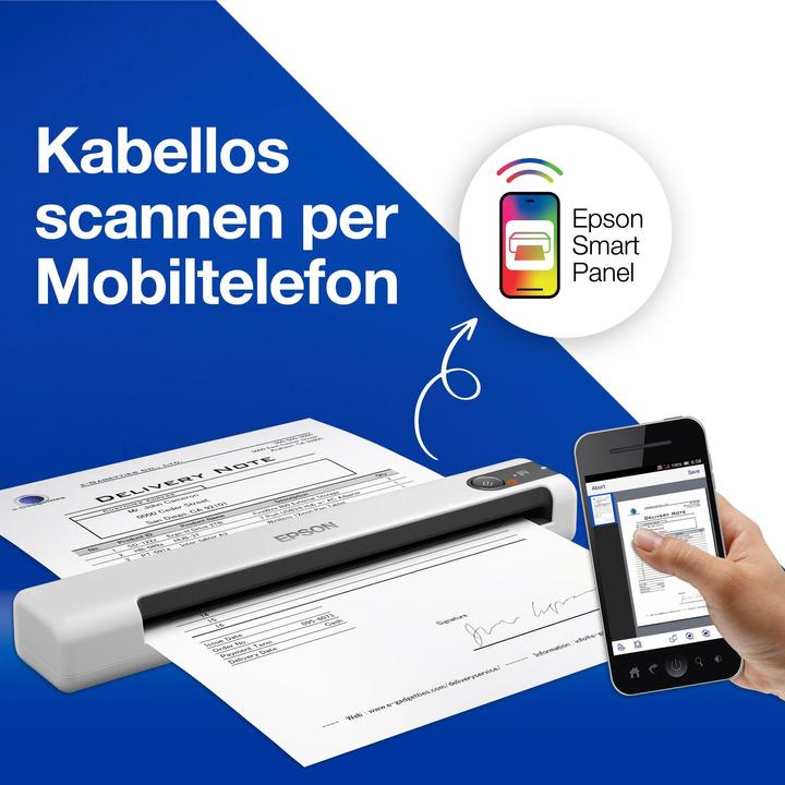 Actual product image Epson WorkForce DS-80W (WLAN, USB)