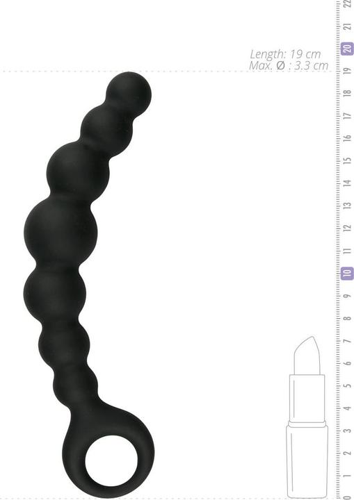 Actual product image Easytoys Perlen Anal Plug