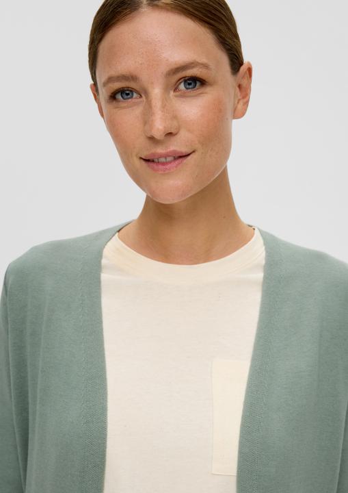 Produktbild s.Oliver Strickjacke Strickjacke aus Viskosemix (36)