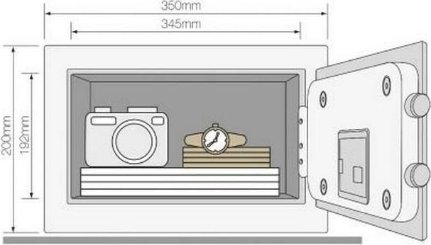 Image du produit Yale Coffre-fort compact (9.60 l)
